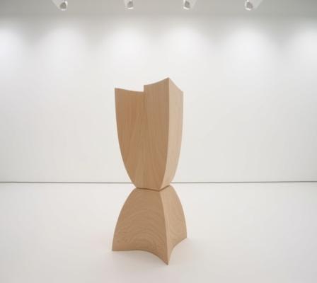 Free-standing wood sculpture